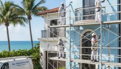Professional Miami FL painting contractor providing residential and commercial painting services