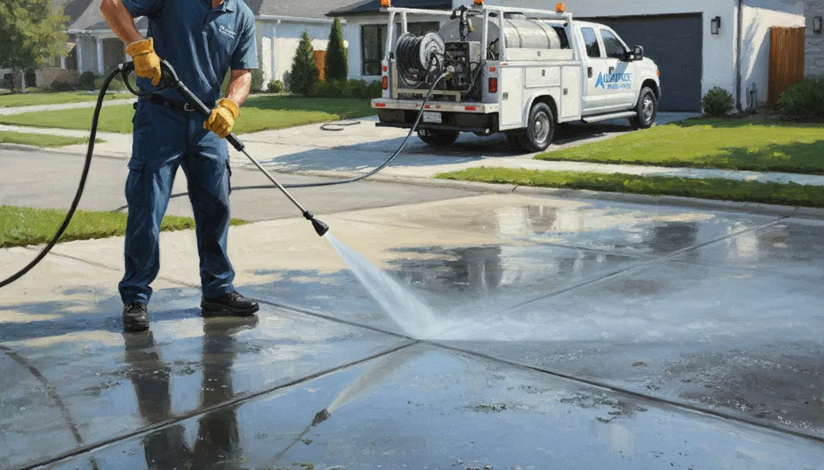 Miami, FL concrete pressure cleaning for driveways, patios, and walkways by Miami Paint Pros