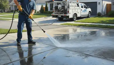 Miami, FL concrete pressure cleaning for driveways, patios, and walkways by Miami Paint Pros