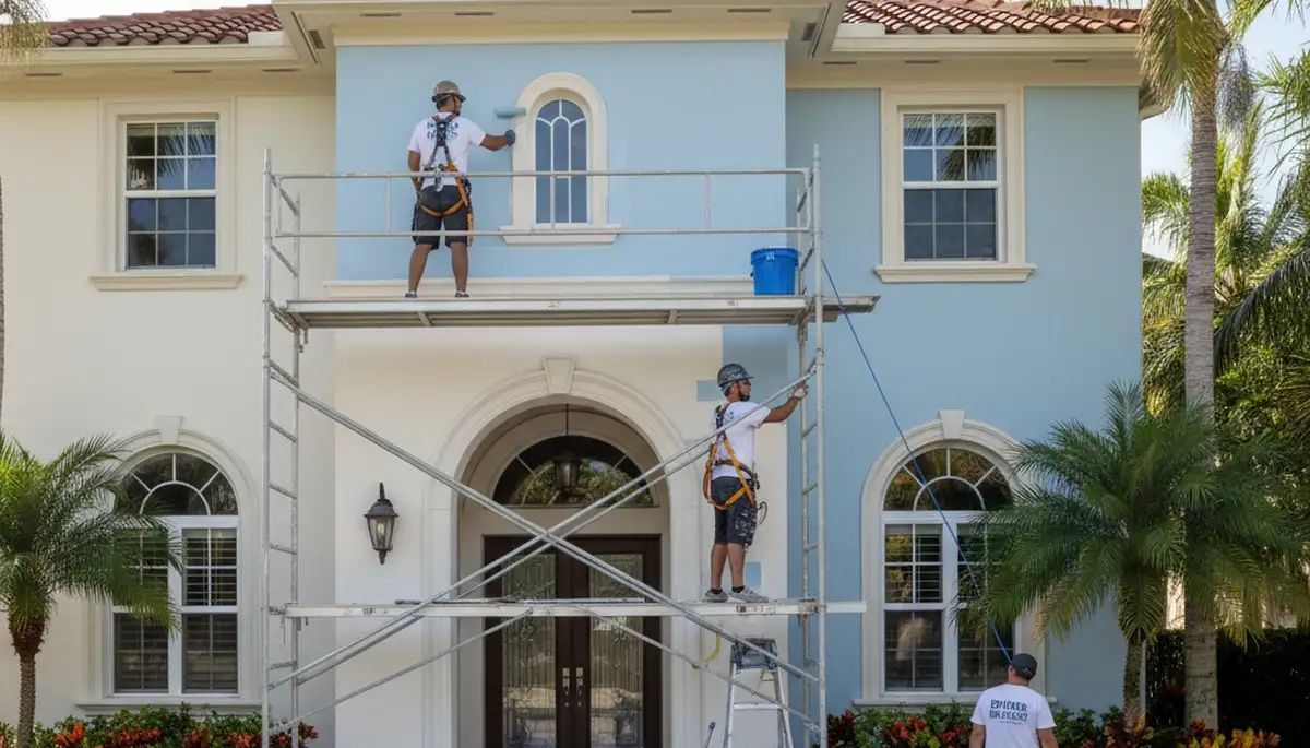 Miami, FL painting company providing professional residential and commercial painting services