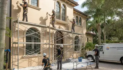 Professional Miami, FL painting contractors providing interior and exterior home painting services