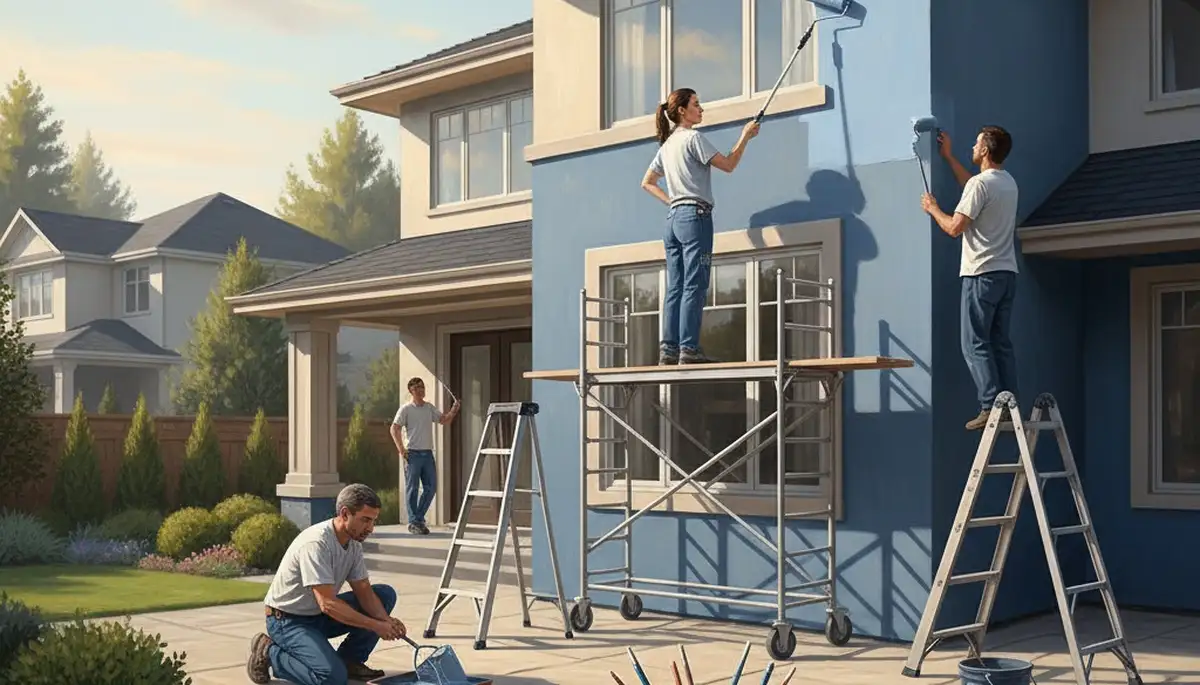 Miami house painting service protecting homes with durable exterior coatings against humidity and salt air