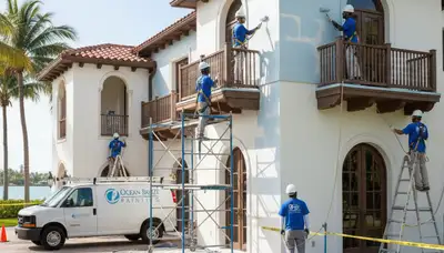 Miami, FL painting company team offering professional residential and commercial painting services