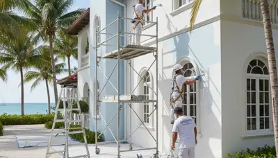 Miami, FL painting company providing professional interior and exterior house painting services