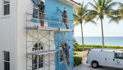 Painting company service in Miami, FL for residential and commercial projects