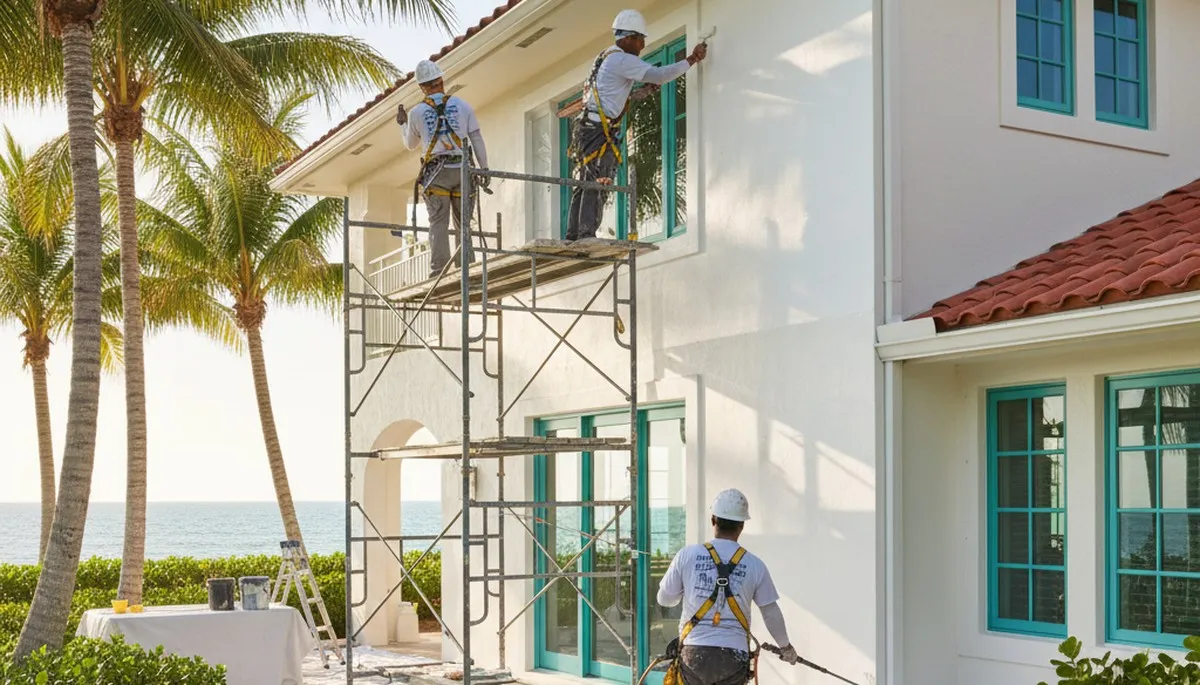 Painting company team serving Miami, FL with professional residential and commercial painting services