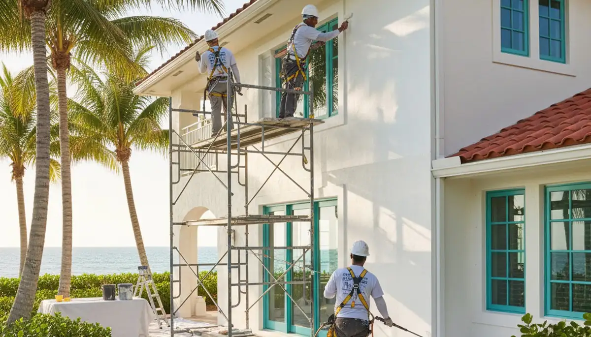 Painting company team serving Miami, FL with professional residential and commercial painting services