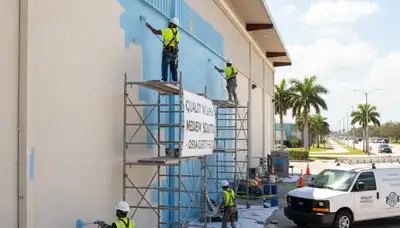 Miami, FL painting company providing professional interior and exterior painting services