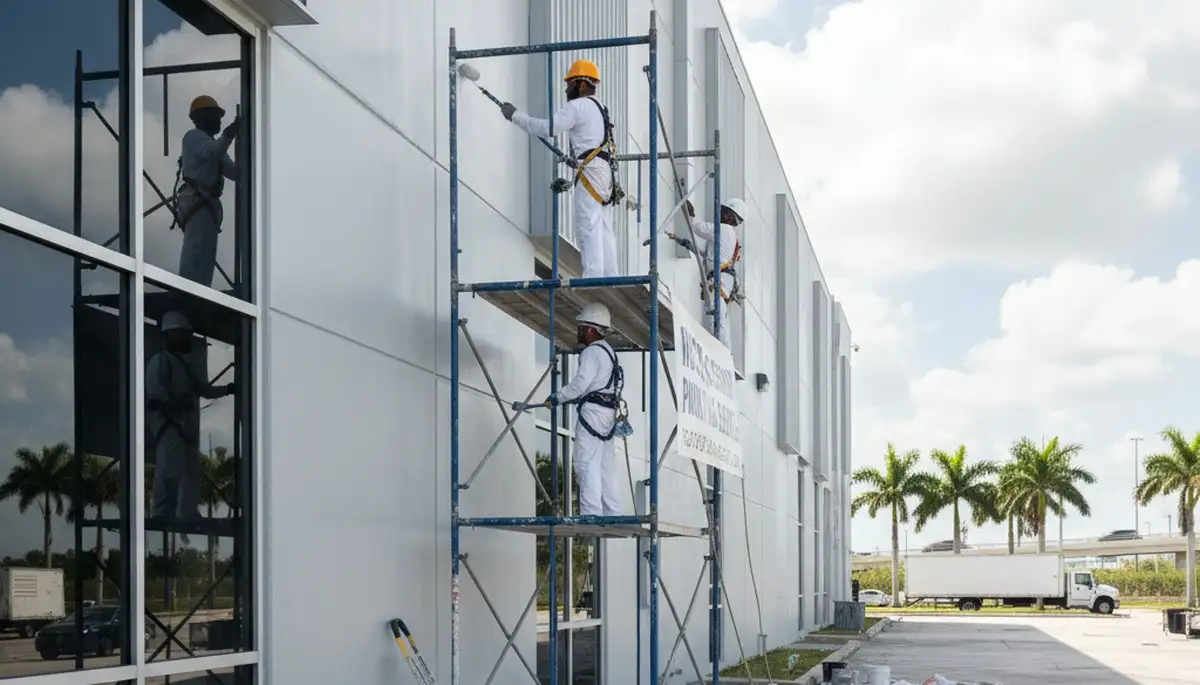 Professional painting services in Miami, FL for residential and commercial properties