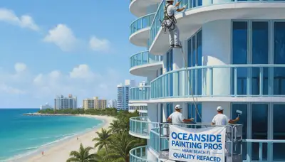 Miami, FL painting company providing professional interior and exterior painting services
