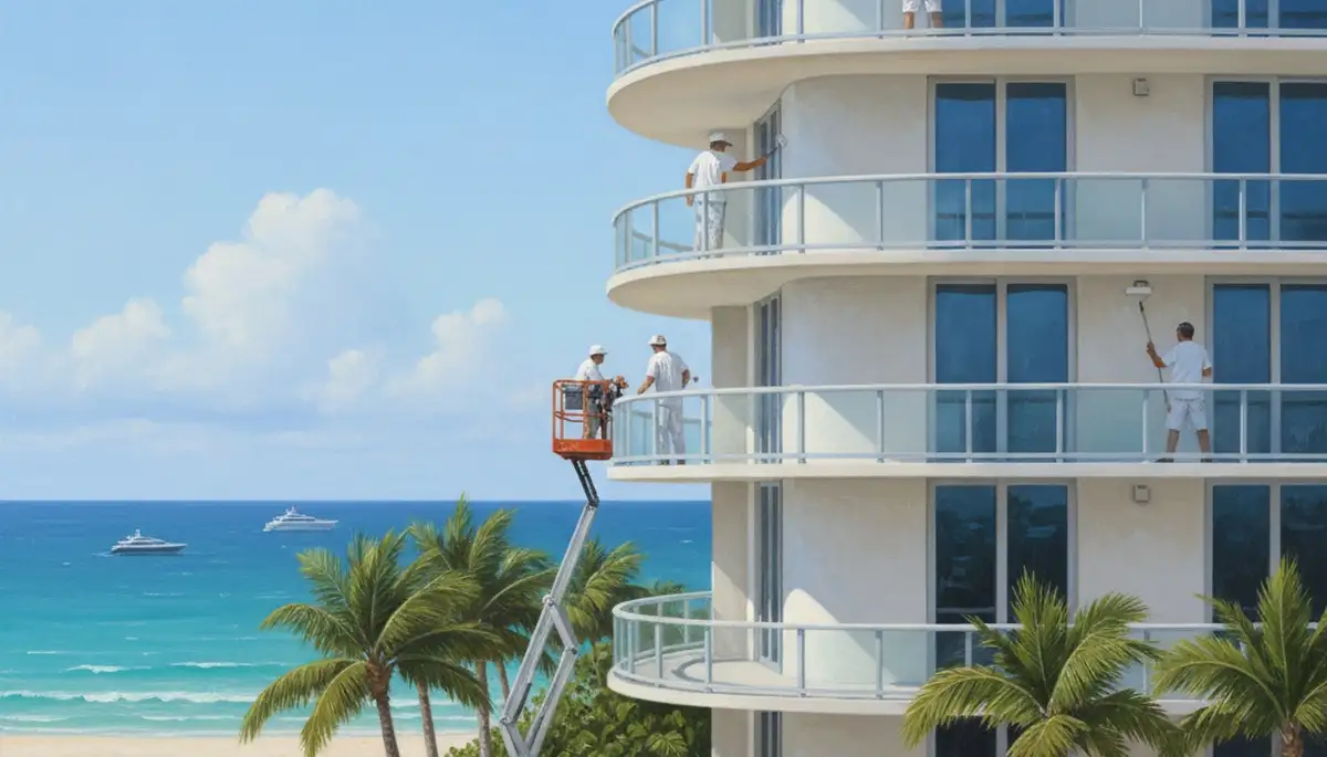 Miami, FL painting company logo for professional residential and commercial painting services