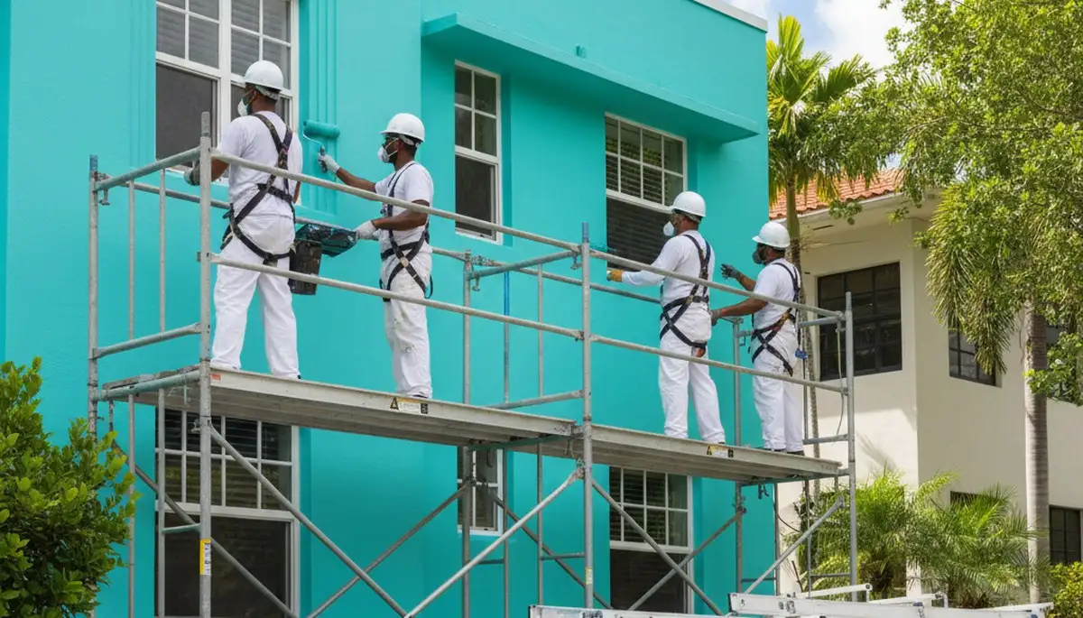 Professional painting services in Miami, FL for residential and commercial properties