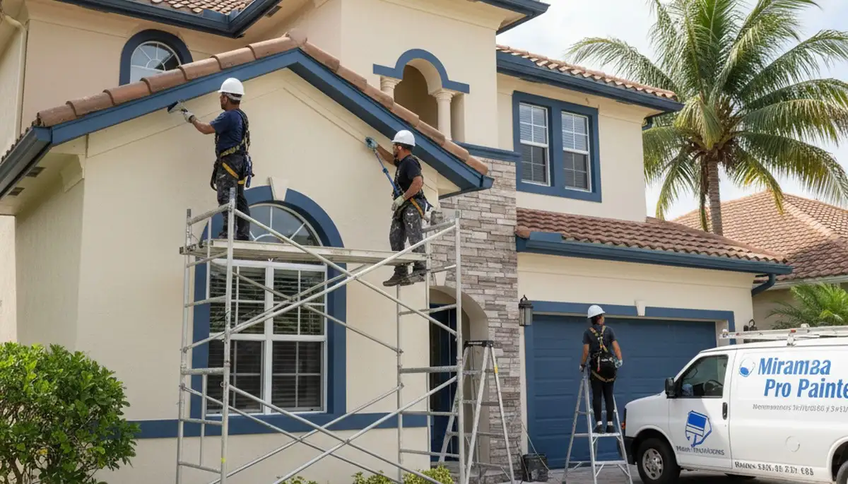 Miami, FL painting company providing professional interior and exterior painting services