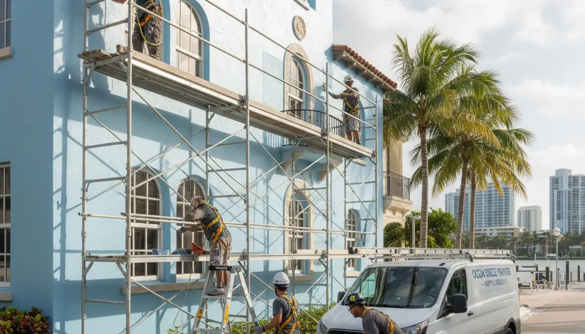 Painting company in Miami, FL providing professional interior and exterior painting services