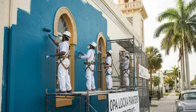 Miami, FL painting company logo for professional residential and commercial painting services