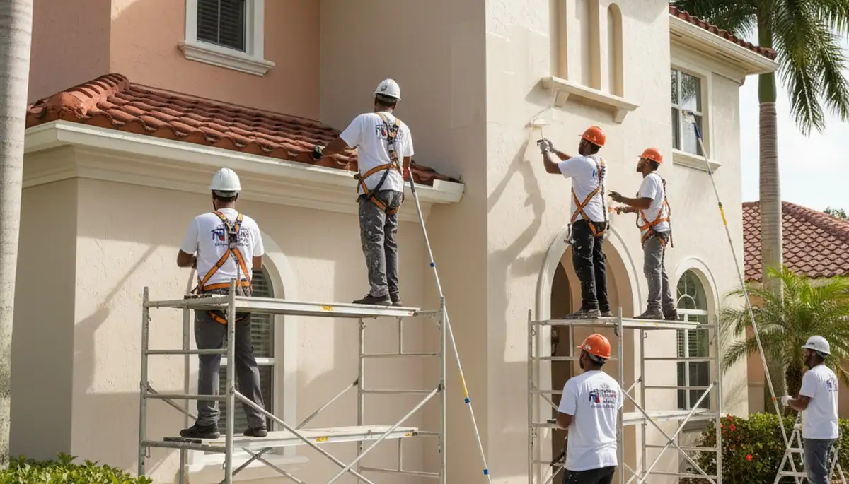 Painting company service in Miami, FL for residential and commercial projects