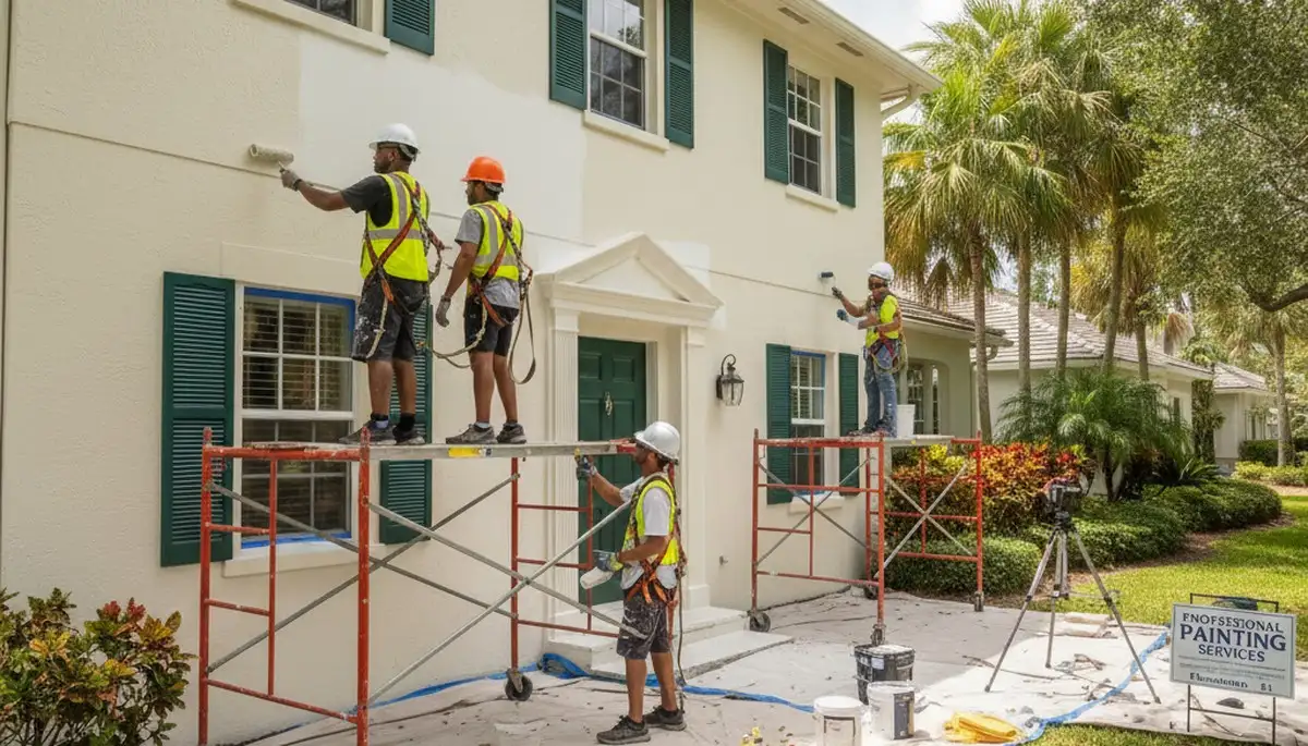 Miami, FL painting contractors serving homes and businesses with professional interior and exterior painting services