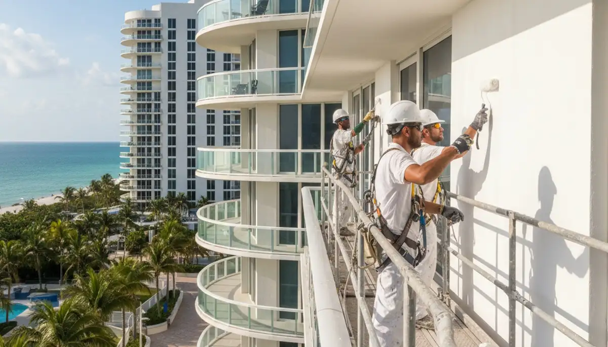 Miami, FL painting company providing professional interior and exterior home painting services